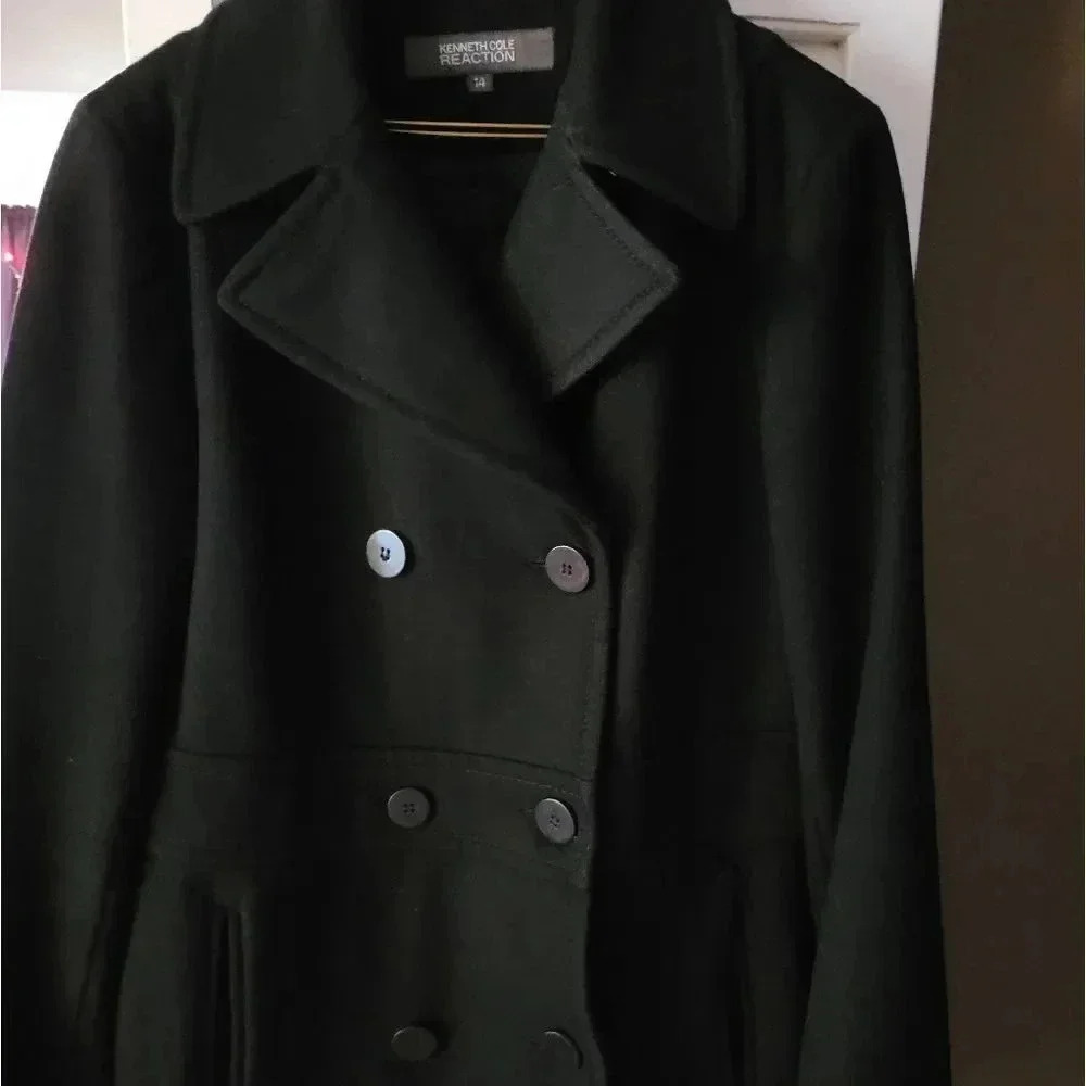 Kenneth Cole Pea Coat #1‎
